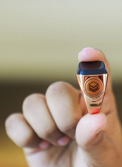 Digital Bluetooth Smart Zikr Tasbih Ring Prayer Reminder with OLED Display