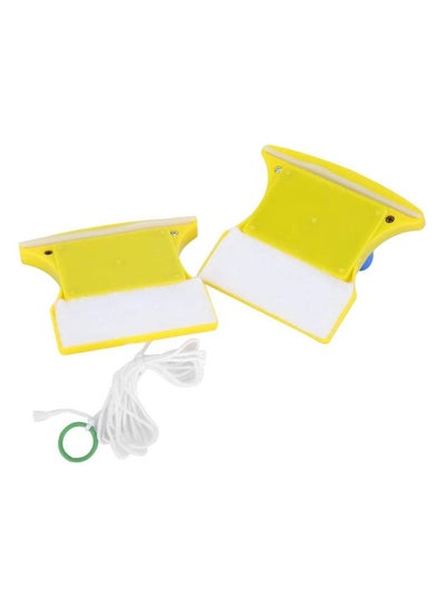 Magnetic Double Sided Glass Window Cleaner Blue/Yellow
