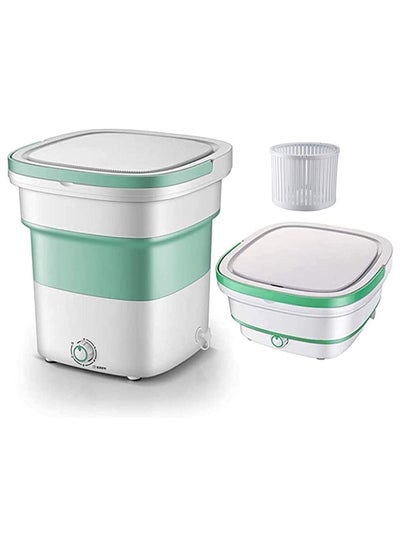 Foldable Ultrasonic High Frequency Mini Washing Machine Lightweight Travel Laundry Washer with Folding Tub