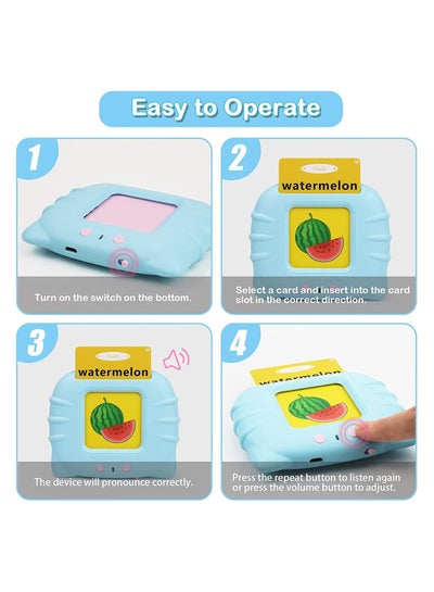 Learning Educational Toys For Kids Pre School Device with 112 Flash Cards For Toddlers