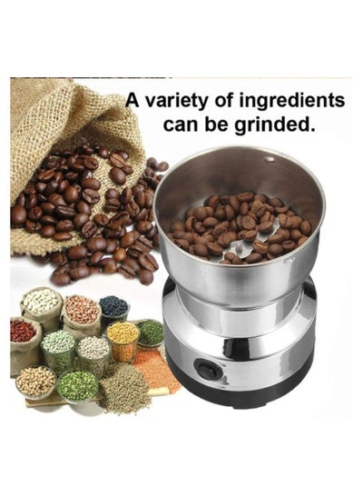 Multi-functional Coffee Grinder Electric Mini Stainless Steel Pepper Bean Grinder with Steel Blade