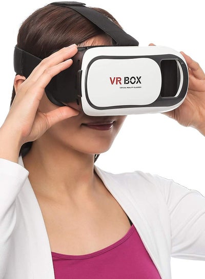 VR Box Virtual Reality 3D Glasses with Bluetooth Gamepad Remote Controller
