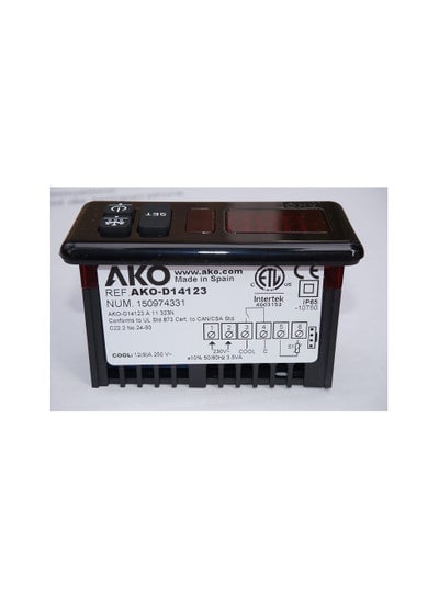 AKO D14123 Control Panel All-Purpose Commercial Mounting Refrigeration Thermostat