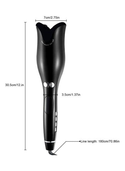 Automatic Iron Hair Curler Roller with Ceramic Rotating Barrel