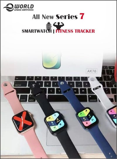 Latest Series 7 Smart Watch Waterproof I68 Fitness Tracker Heart Rate Monitor Blood SPO2
