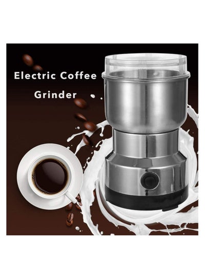 Multi-functional Coffee Grinder Electric Mini Stainless Steel Pepper Bean Grinder with Steel Blade