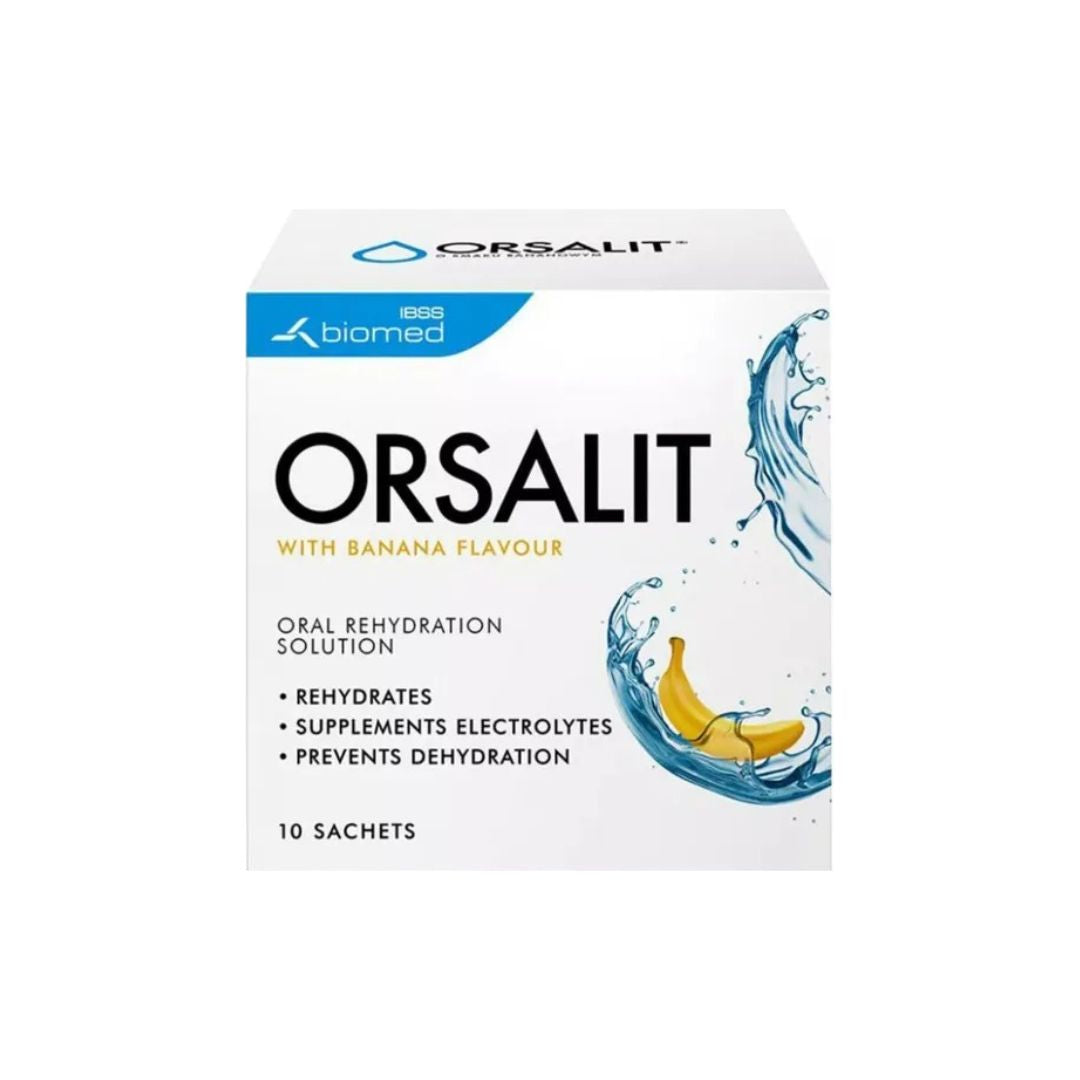 Orsalit Oral Solution Banana Sachets 10S