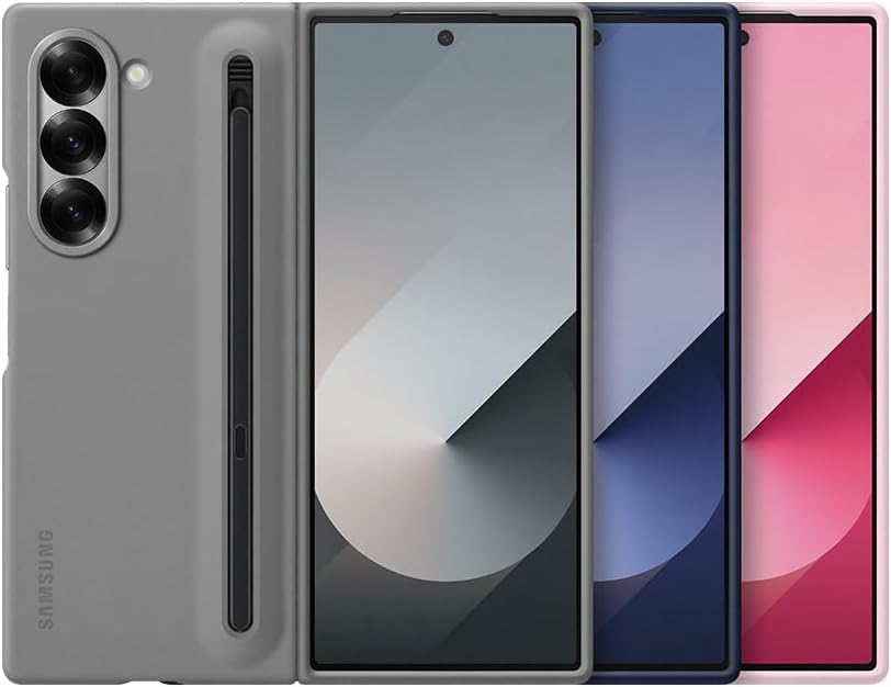 Samsung Galaxy Z Fold6 Silm S Pen Grip Case, Gray