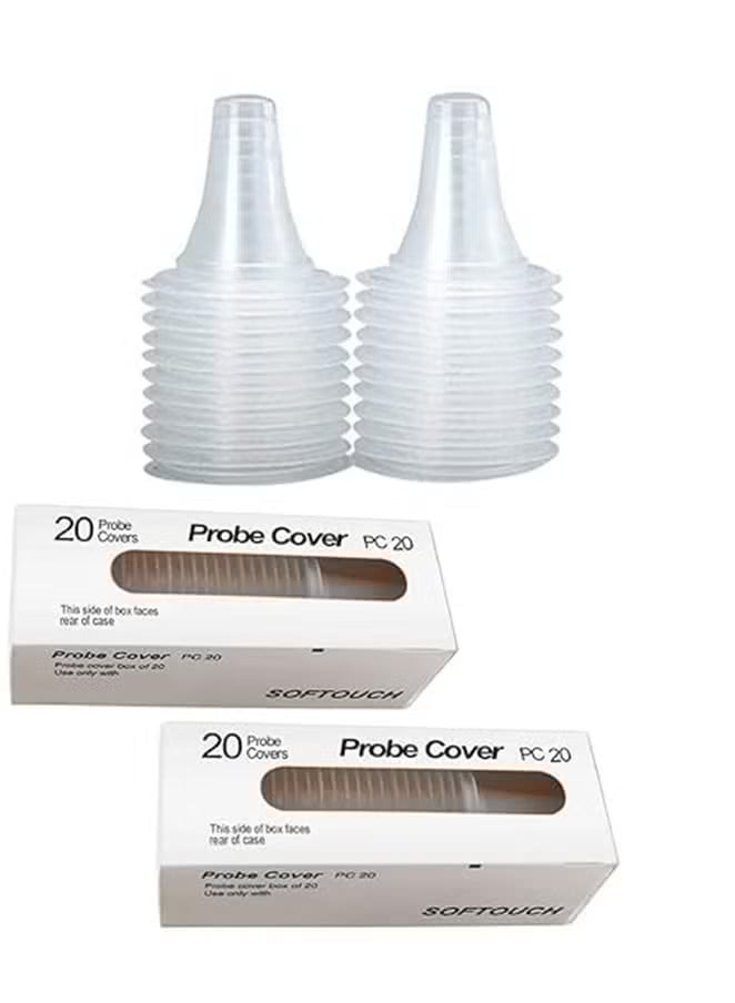 Probe 20 Piece Thermoscan Lens BPA-free Filters For Ear, Thermometer, Disposable Covers