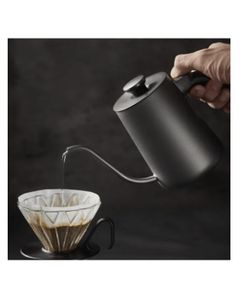 Coffee Serving Sets Outdoor Camping Coffee Maker Set Glass Pour Over Coffee Maker Stainless Manual Coffee Grinder Set-All in 1 Gift Bag Travel Portable Pour Over Coffee Kit TS-05