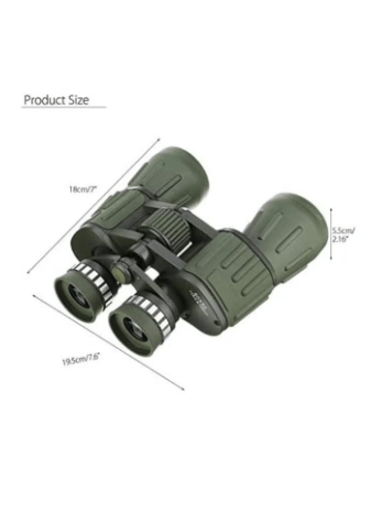 10x50 Binoculars HD High Definition with Big Objective Lens BAK4 Waterproof for Fishing Hiking Bird Watching Cruise