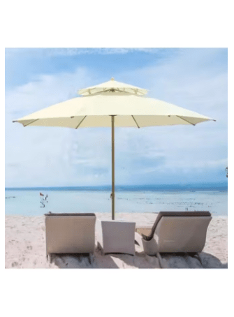 Umbrella Round Garden Parasol for Outdoor Patio Spaces Garden Balcony and Patio Patio Parasol