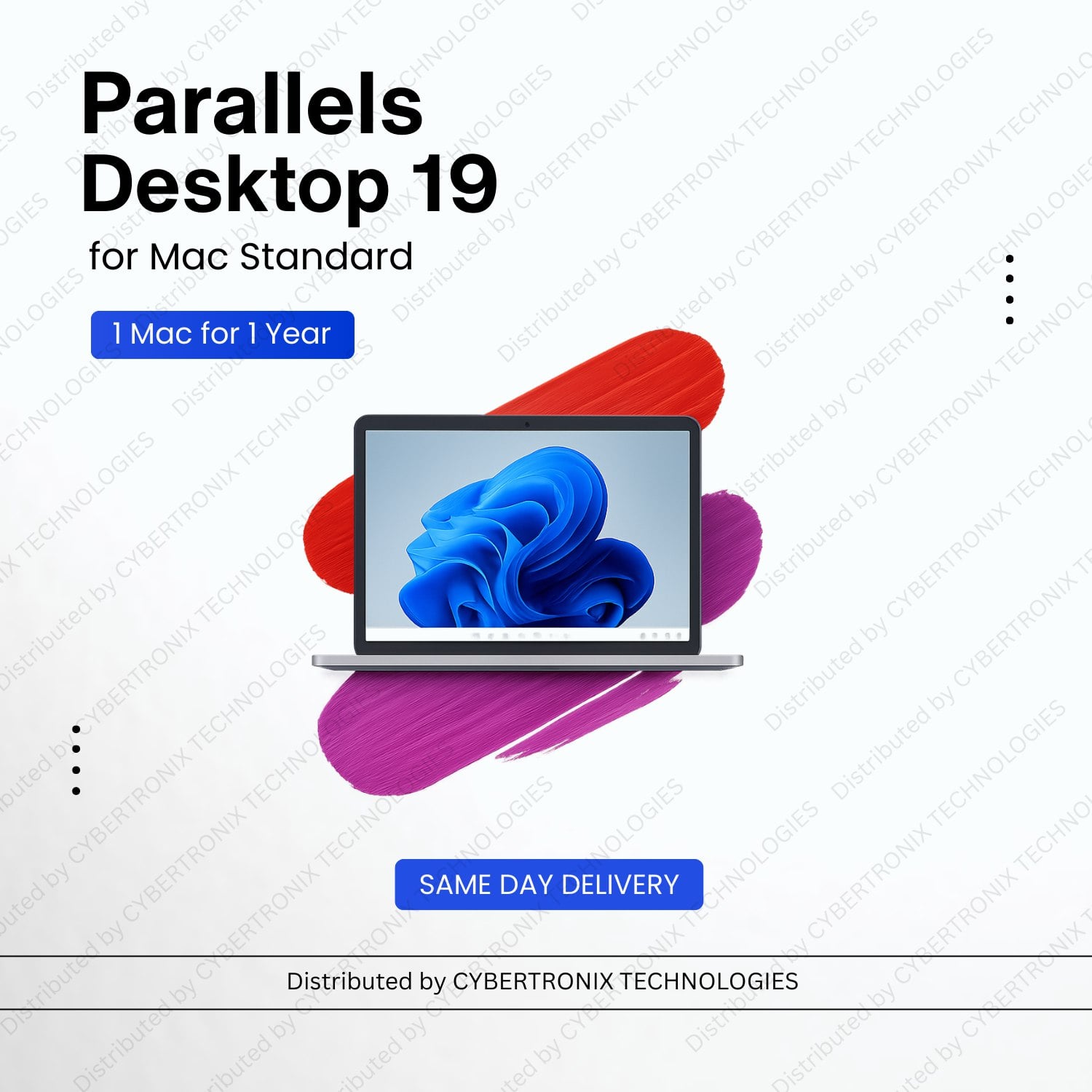 Parallels Desktop 19 for Mac Standard | 1 Mac for 1 Year | Digital License | SAME DAY DELIVERY