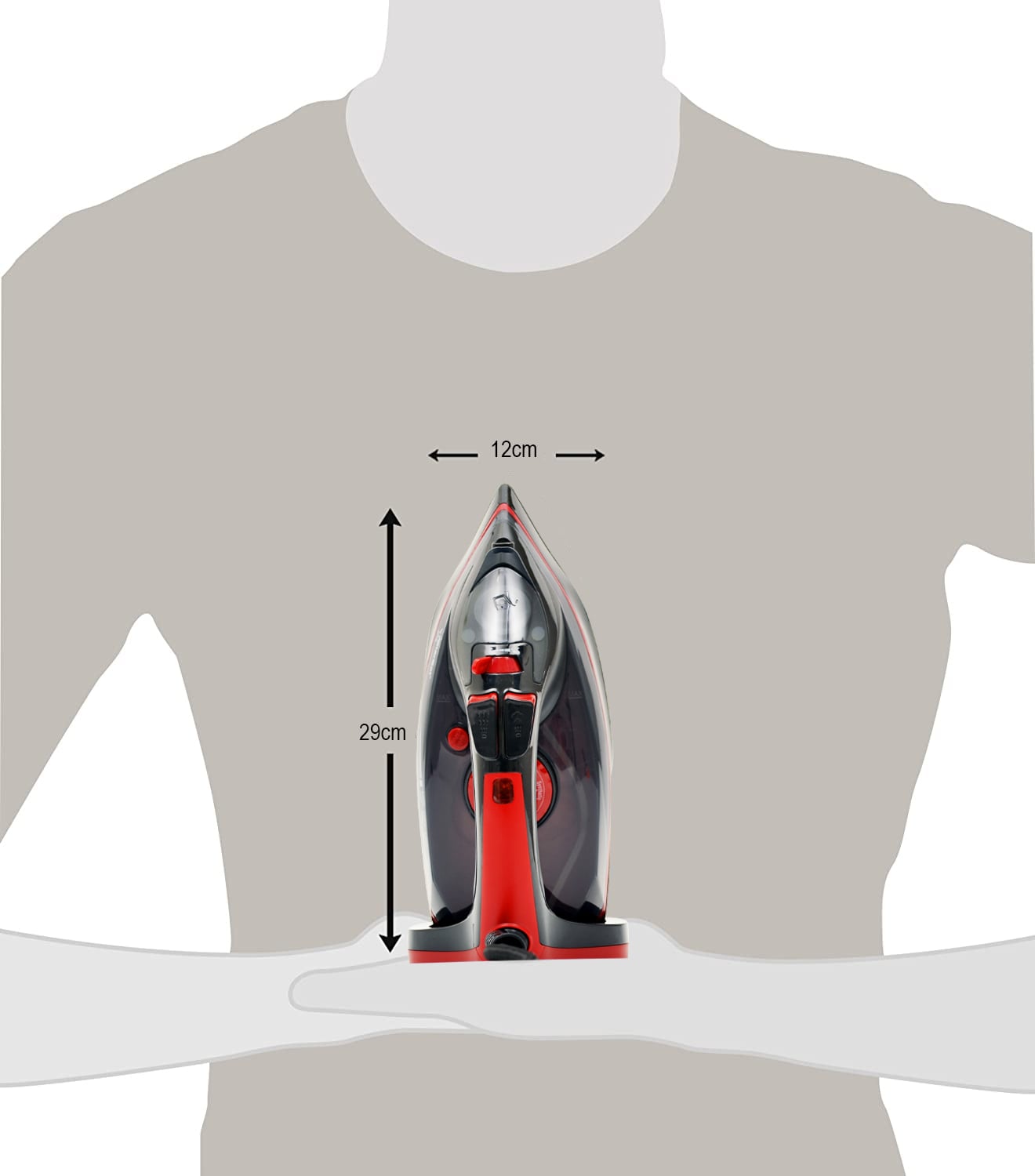 SS-IR850 220-240V 50/660Hz 2200W Non-Stick Coating Soleplate iron