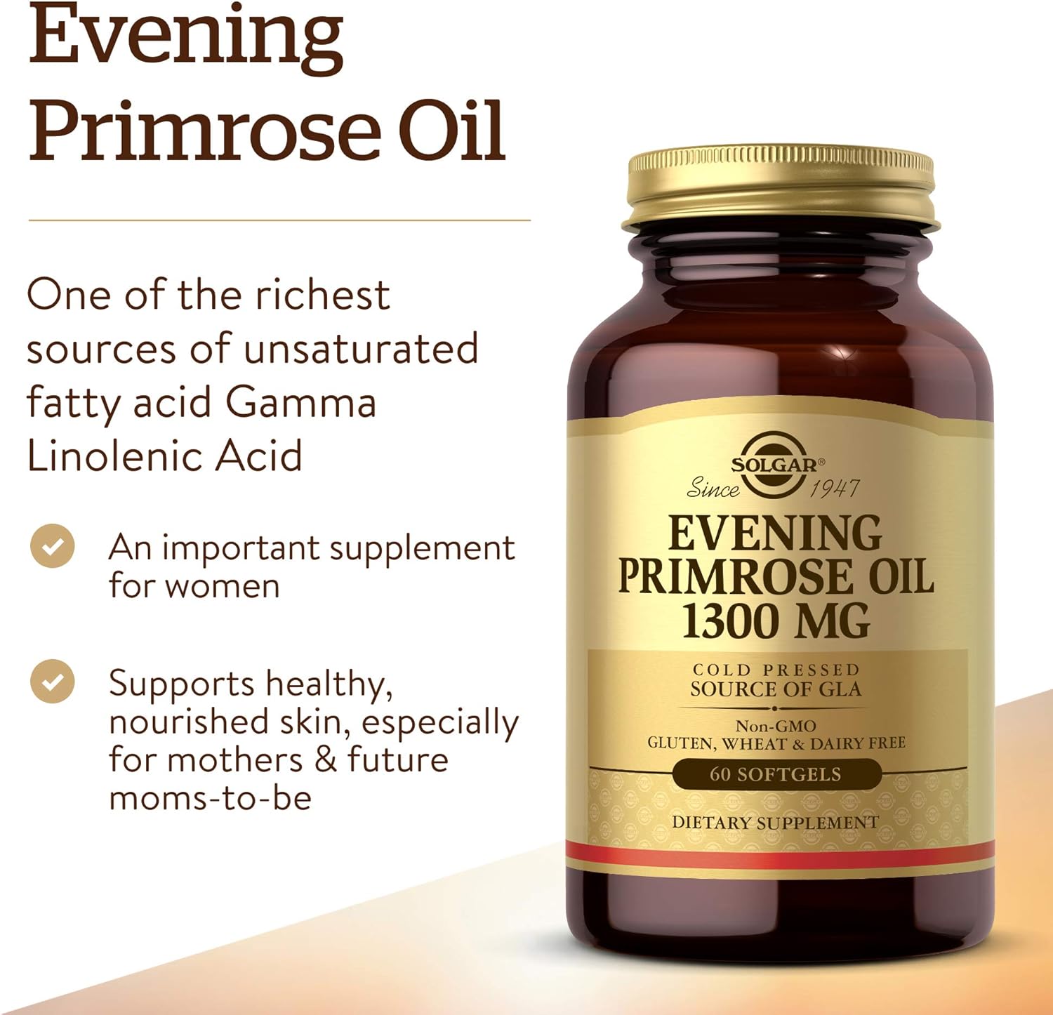 Solgar Evening Primrose Oil 1300Mg Softgel 60S