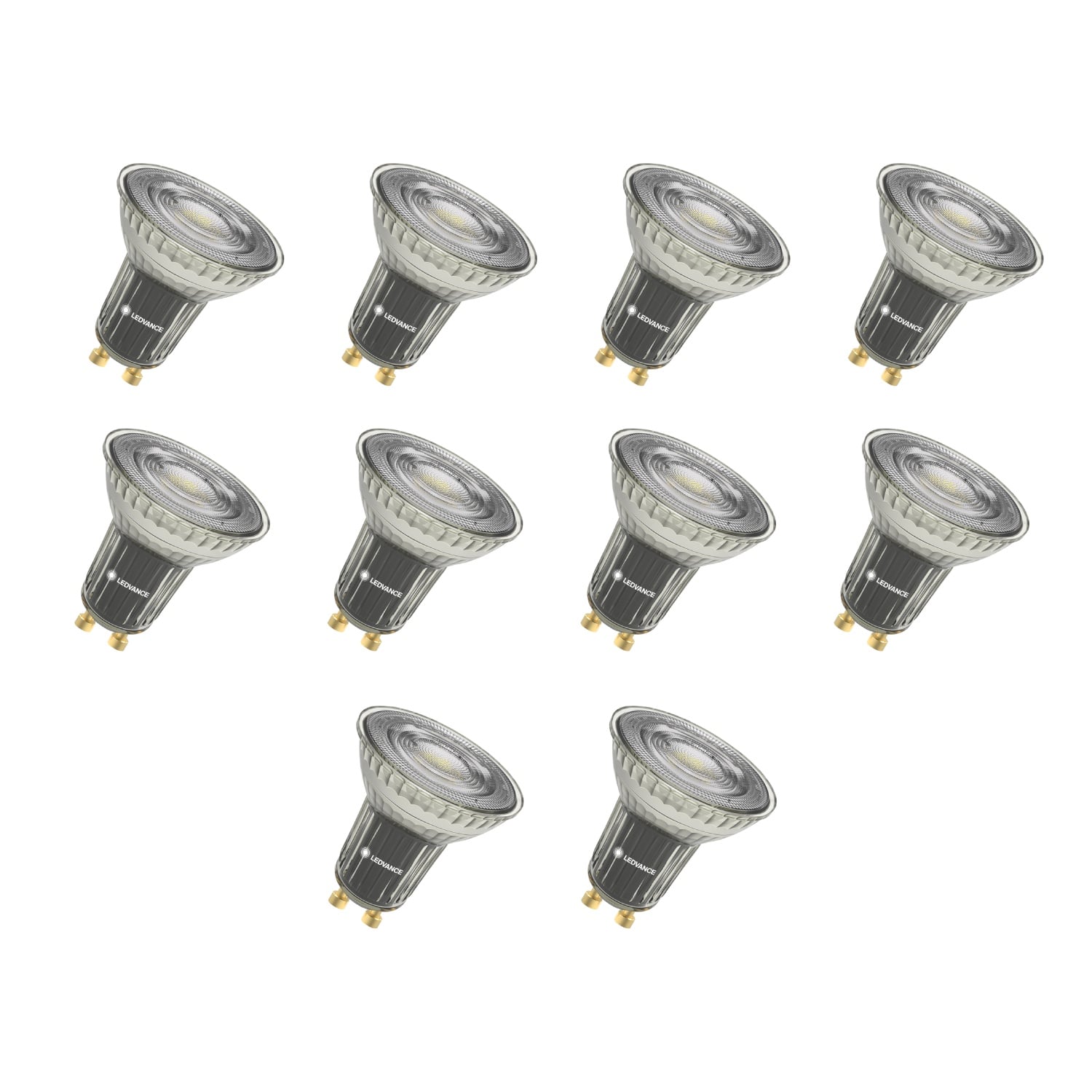 Ledvance LED PAR16 8W 2700K Warm White GU10 Dimmable Spotlight 36° Glass Lamp 100W Halogen Replacement