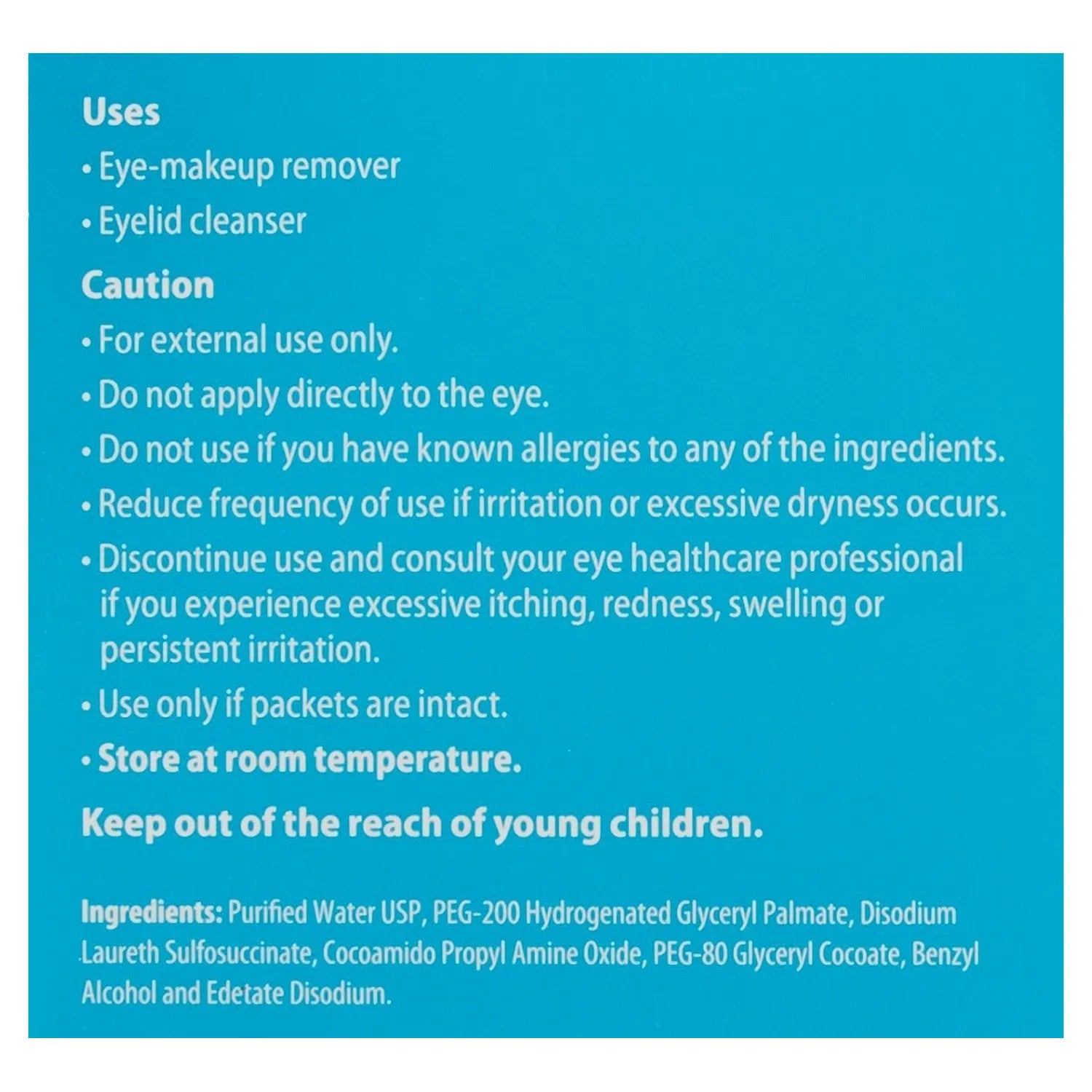 Systane Lid Pack Of 30 Lid Wipes