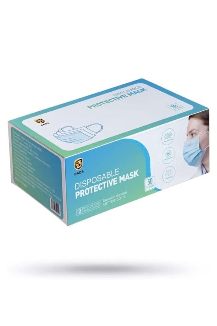 Dada Face mask Blue 50s