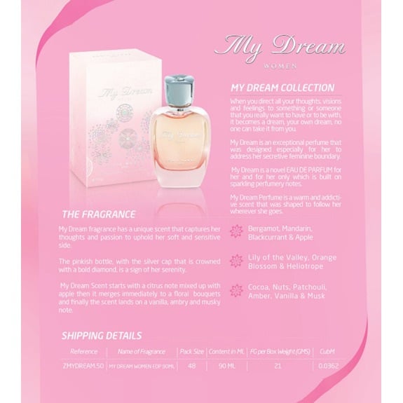 My Dream Women EDP 90ml Perfume