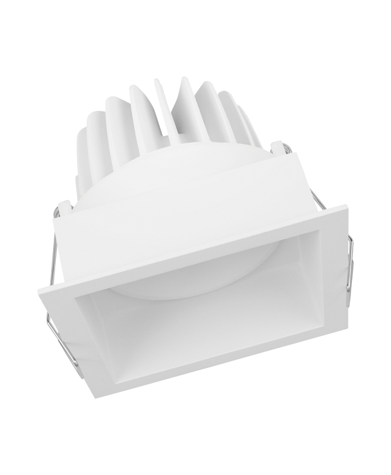 Ledvance 8W LED Spot Square Darklight Adjustable 3000K Recessed Spotlight