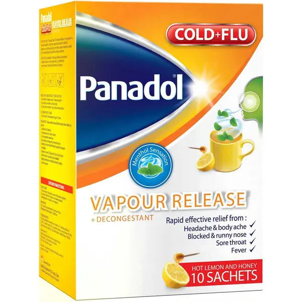 Panadol Cold Flu Vap. Release Sachets 10S
