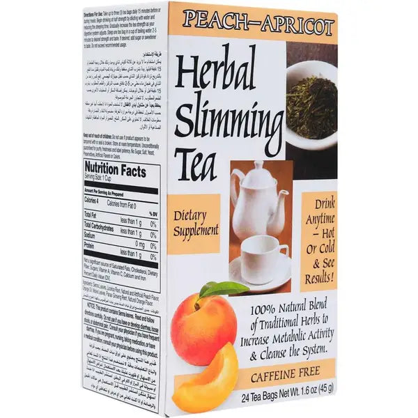 Herbal Slimming Tea Peach Apri