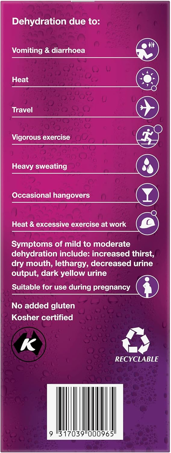 Hydralyte Electrolyte Ice Blocks Apple Blackcurrant 16S