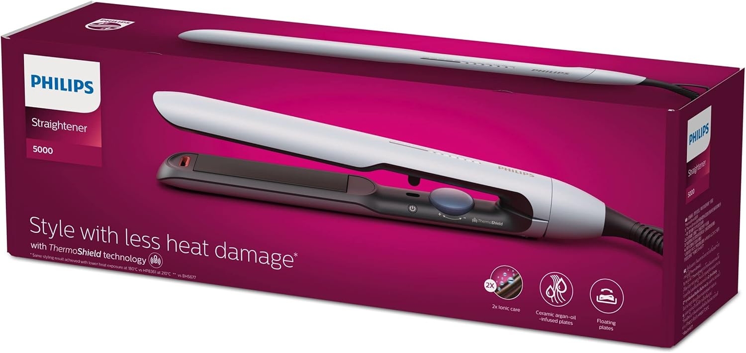5000 Series Straightener BHS520/03, 2 Years Guarantee Pale Sky Blue