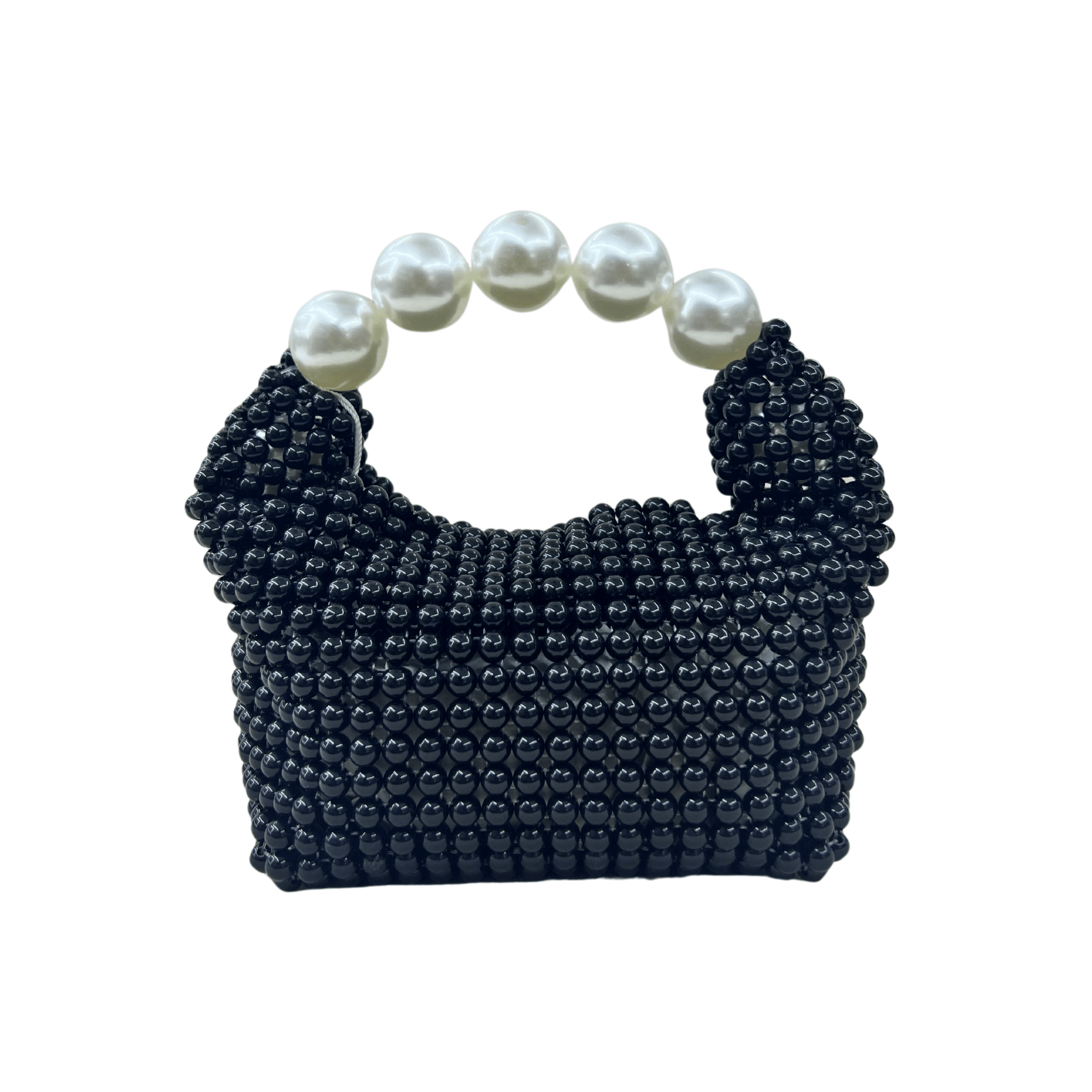 Classy Beaded Pearl Handbag