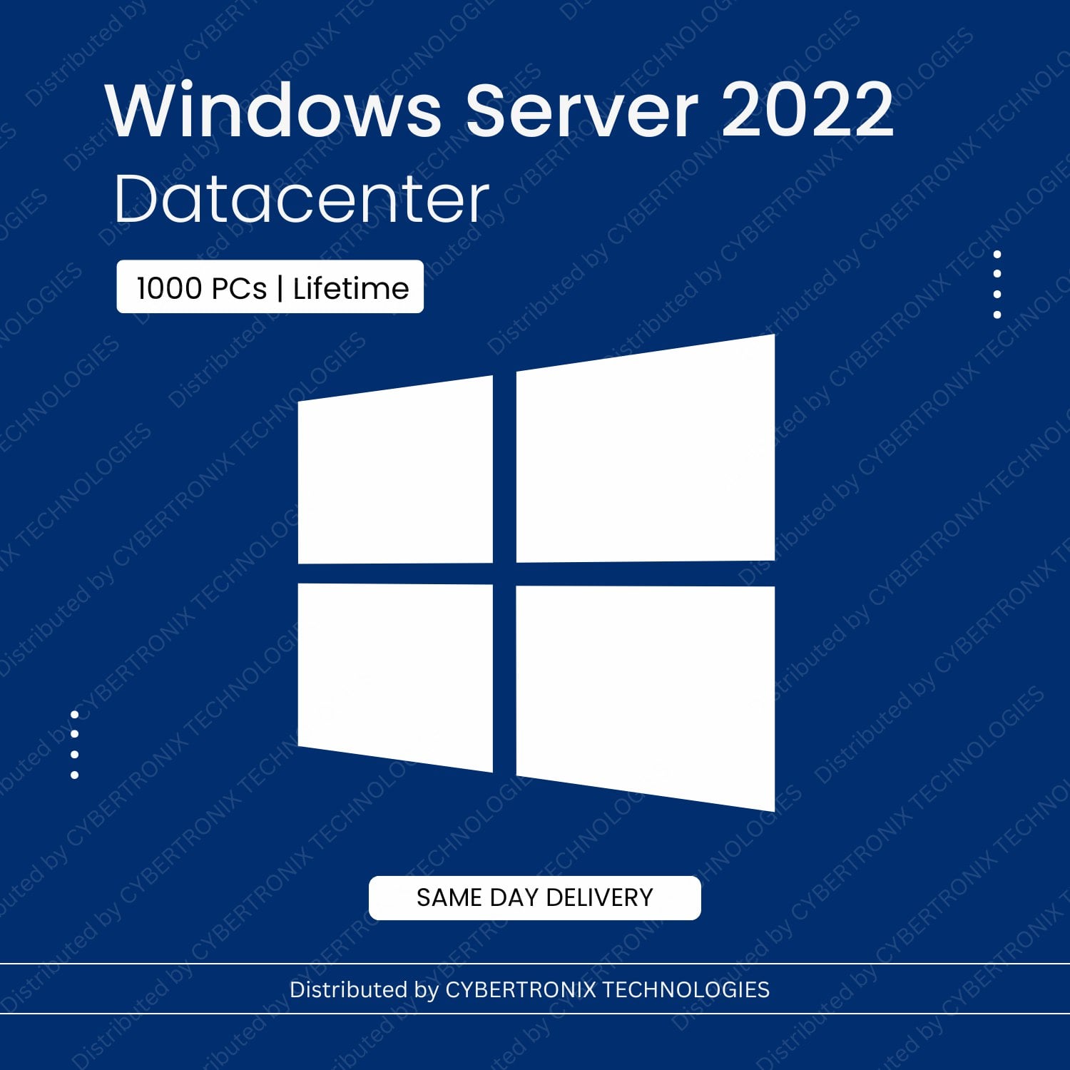 Microsoft Windows Server 2022 Datacenter | 1000 PC License | Digital License | SAME DAY DELIVERY