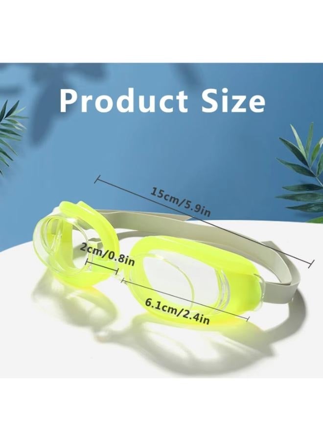 Adjustable Silicone Swimming Goggles Anti-fog Swimming Glasses