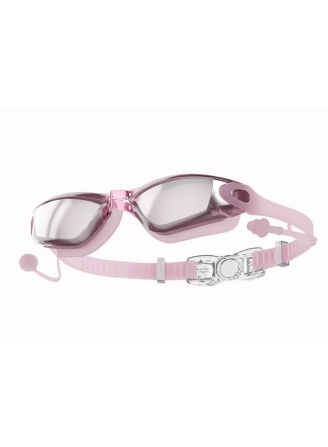 Adult Waterproof Anti-fog Glasses PC Swimming Goggles