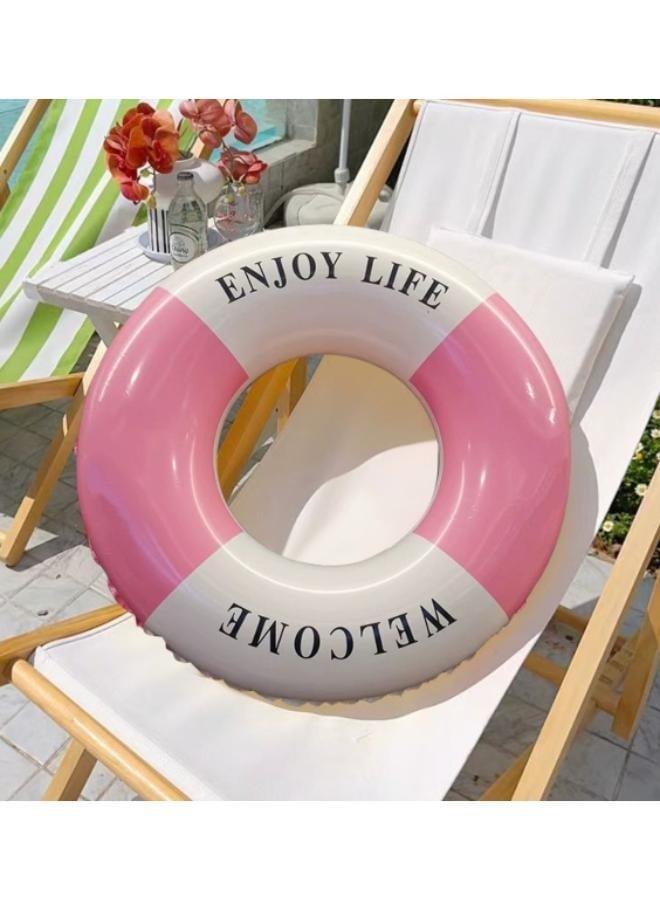 Inflatable Swimming Tube Pool Floats Tubes for Summer Beach Water Float Party Swimming Pool Ring Size: 34inch