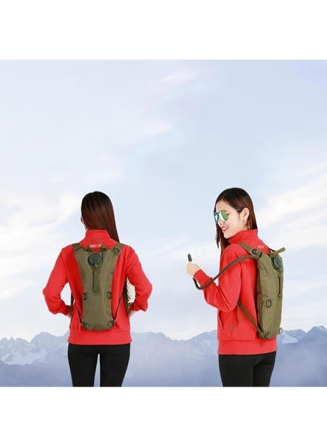 Outdoor Camping 3L Water Bag Molle Tactical Hydration Backpack Water Bag
