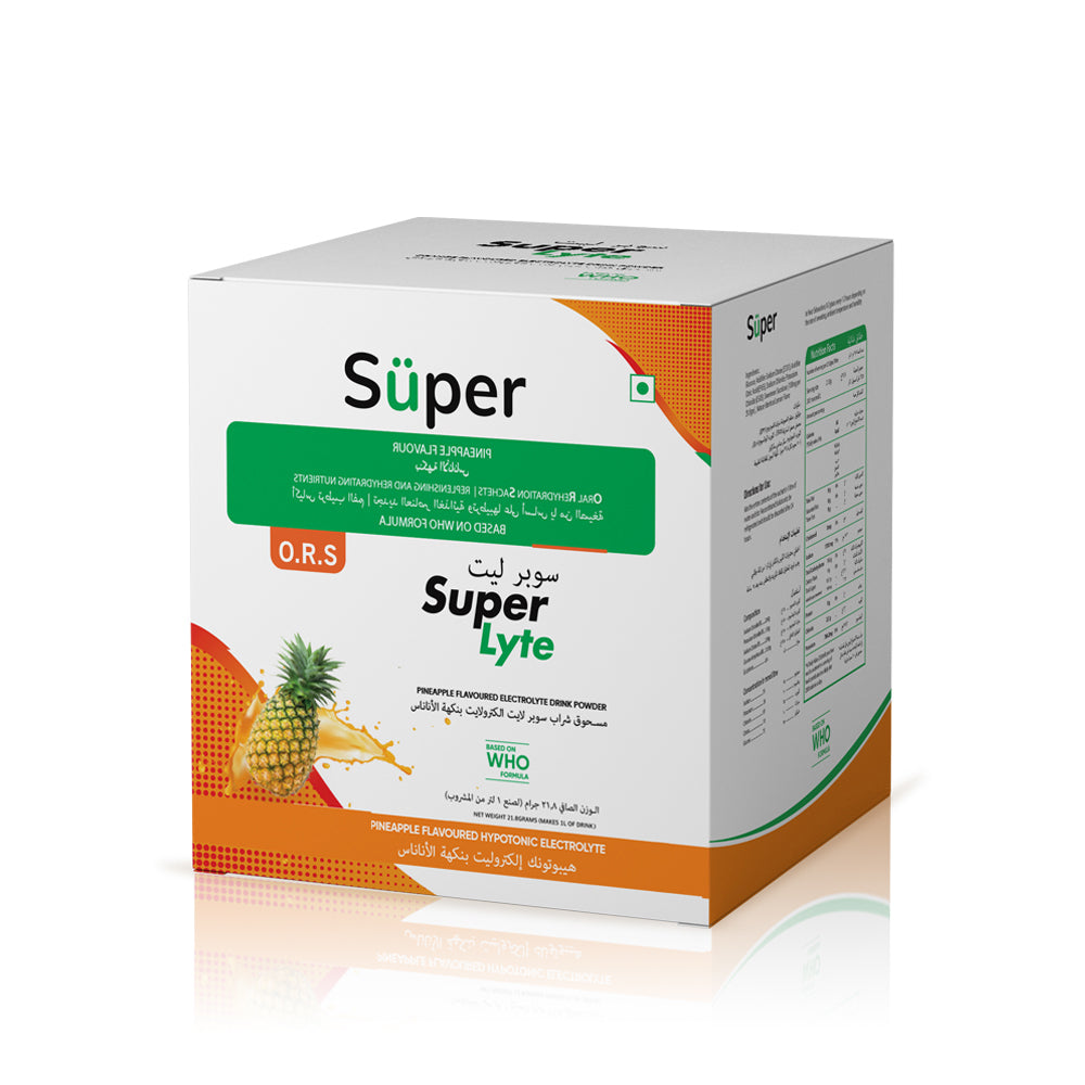 Super Lyte Ors 21.8Gm Pineapple Sachets 10S