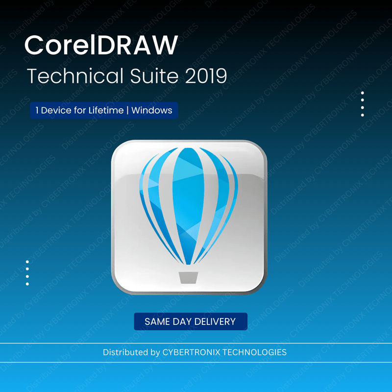 CorelDRAW Technical Suite 2019 | 1 Device for Lifetime | Windows | Digital License | Same Day Delivery