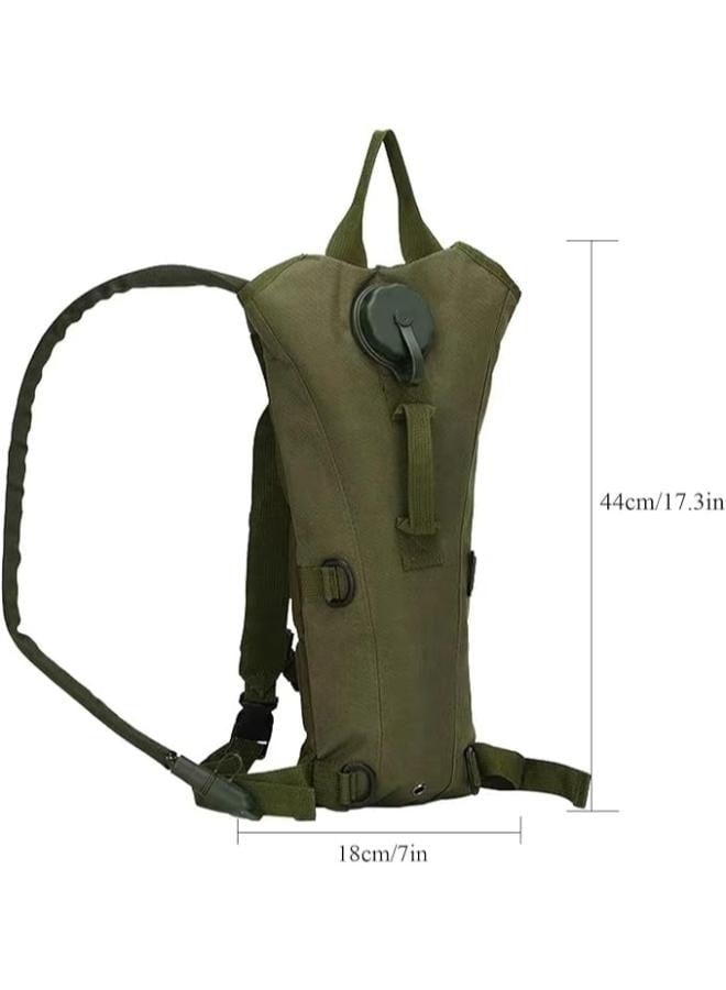 Outdoor Camping 3L Water Bag Molle Tactical Hydration Backpack Water Bag