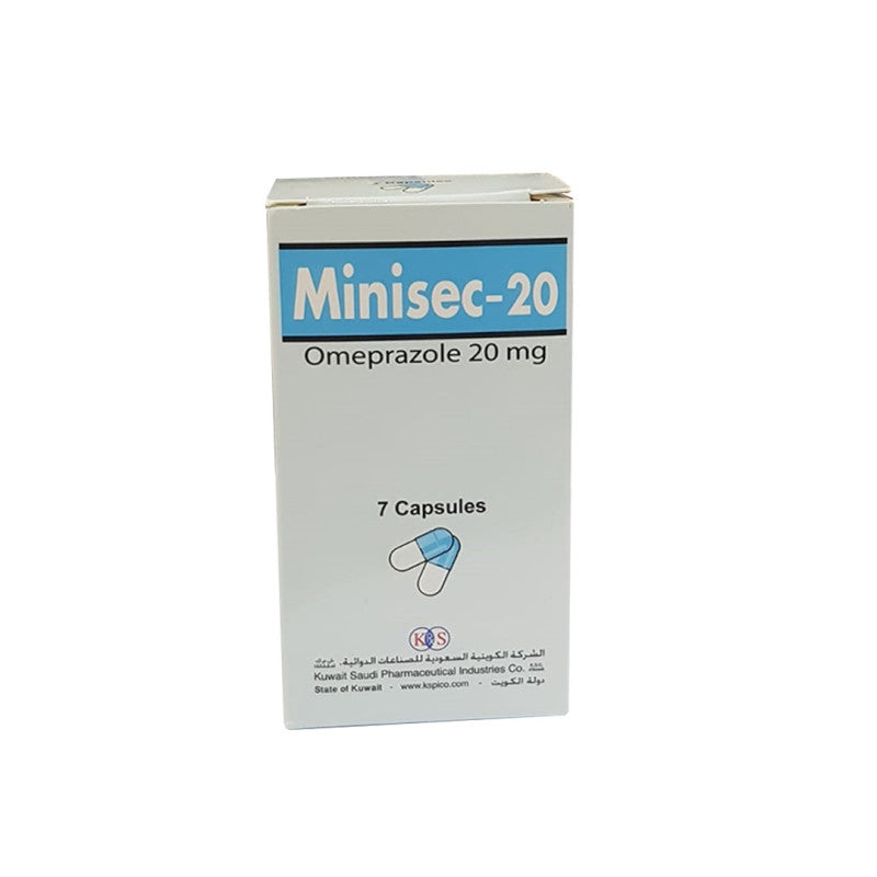 Minisec 20Mg Caps 7S