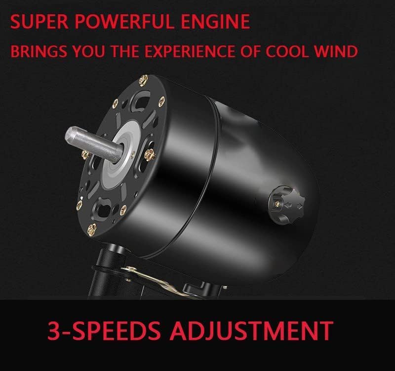 Pedestal Fan 30 Inch, Industrial Fan, Stand Fan, High Velocity Metal Stand Fan, Heavy duty Industrial Use 3 Speed with Aluminum High Speed Blades, for...