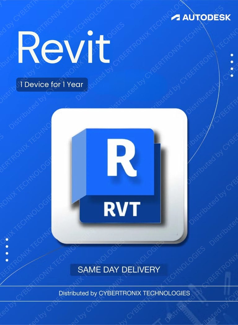 Autodesk Revit | 1 Device for 1 Year | Digital License | SAME DAY DELIVERY