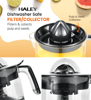 Electric Portable 750ml  Citrus Juicer Blender Suitable for Home
