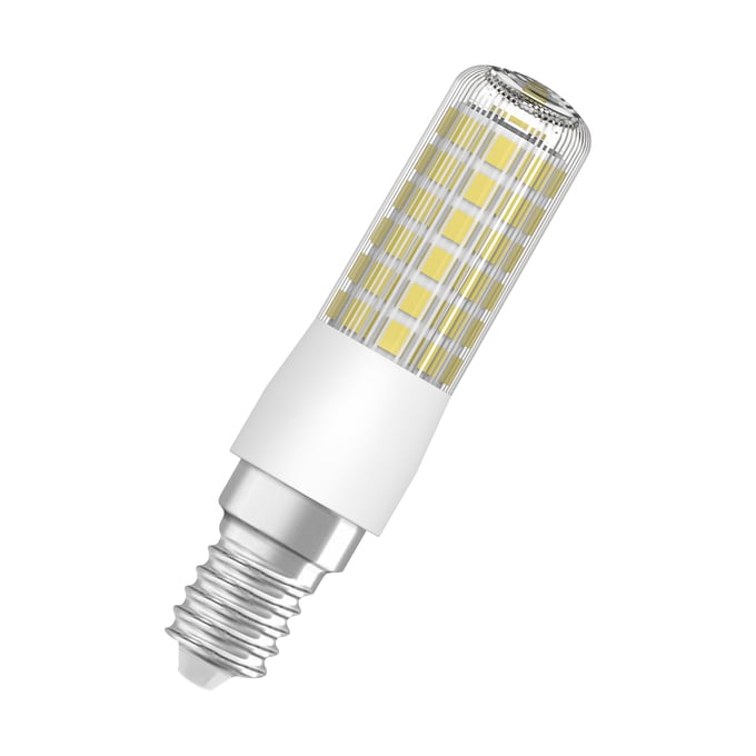 Ledvance LED T Slim 6.5W 2700K Warm White E14 Clear Bulb Dimmable 60W Equivalent 320° Beam