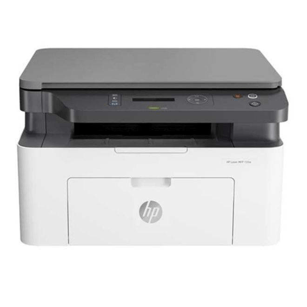 Laser MFP 135w - Print, Copy, Scan - Up to 20 Page Per Minute - White [4ZB83A] 40.6 x 36 x 25.3cm White