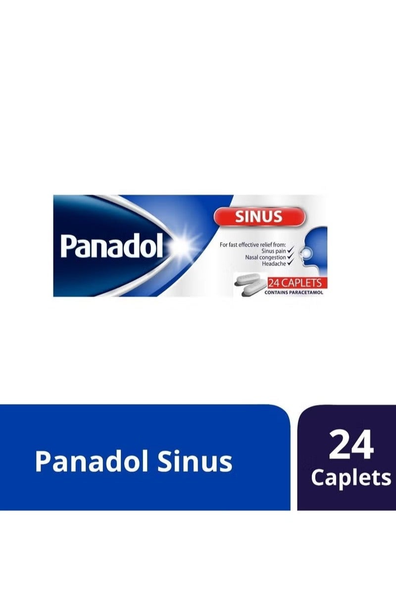 Sinus Relief,Fever,Body Pain Tab - 24'S