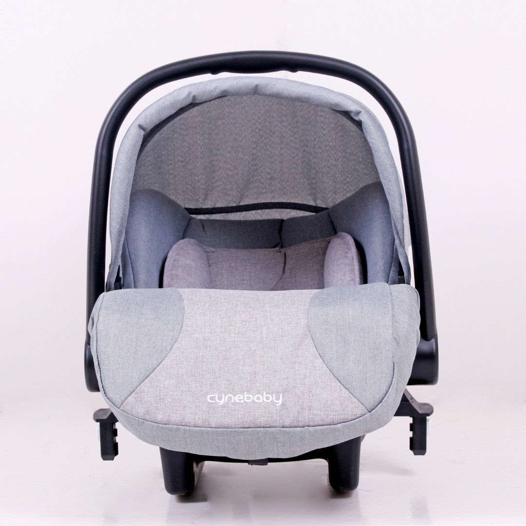 Cynebaby Safety Car Seat With Stroller Adaptor - Gray