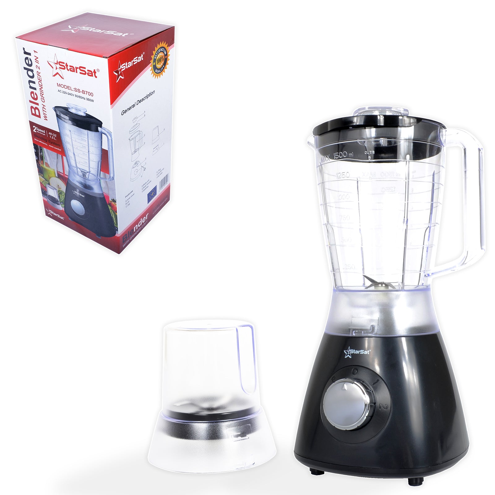 SS-B700 2 in 1 BLENDER