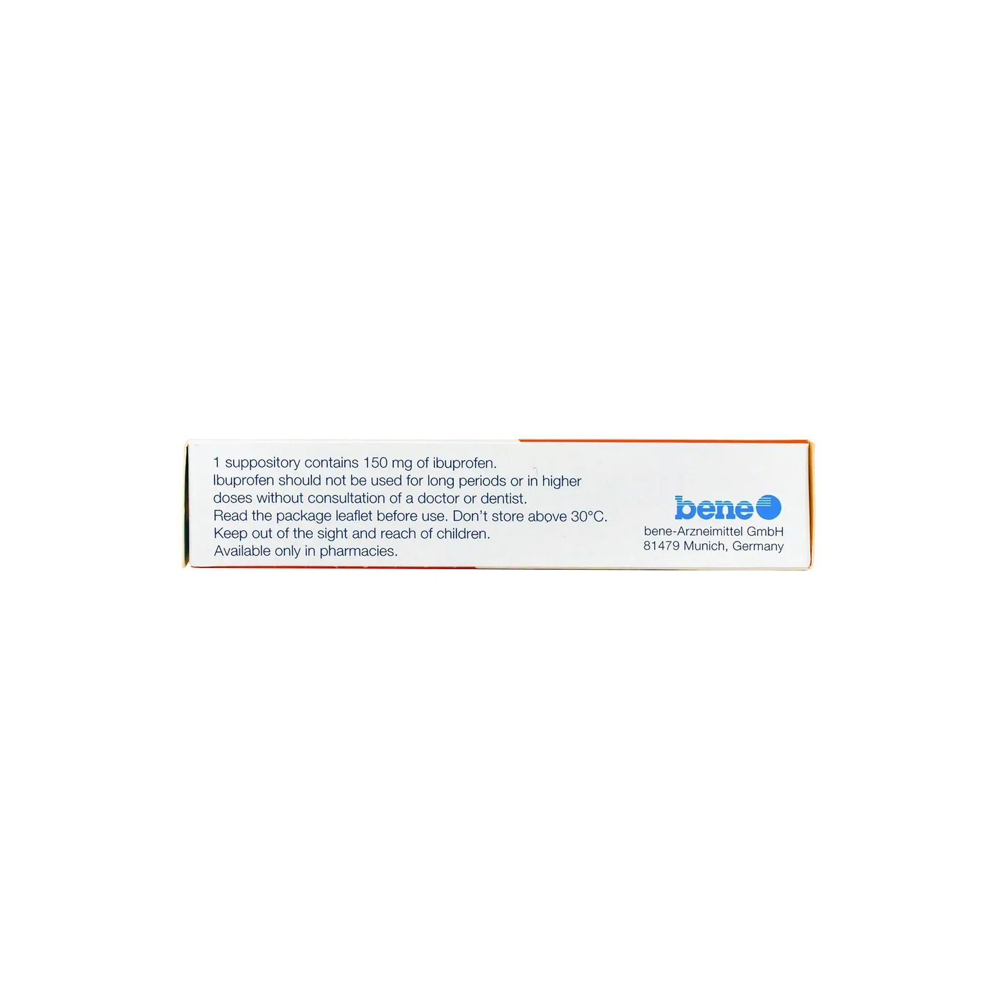 Iburon 150 Mg Suppositories 10'S