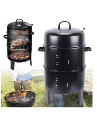 BBQ Charcoal Barbecues Oven Charcoal Grill, Cabinet Bin Large Grill Oven for Parties Festive Events,80 x 40 cm