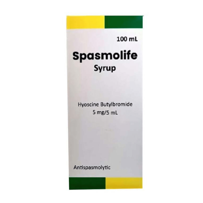 Spasmolife 5Mg/5Ml Syrup 100 Ml