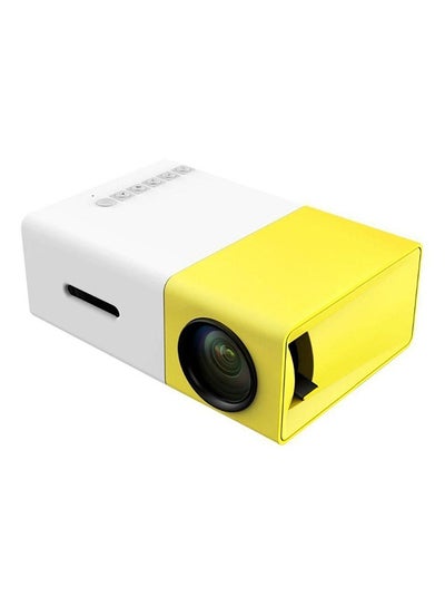 HD LCD Projector YG-300 Yellow/White - EMALL